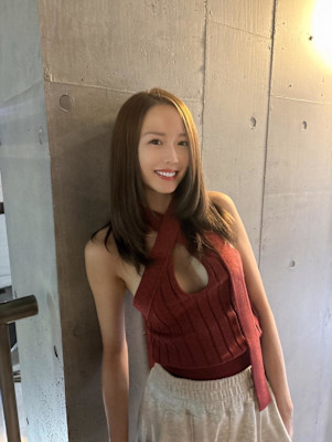 切りっぱなしボブ エアリーロング 美髪ピンクブラウン