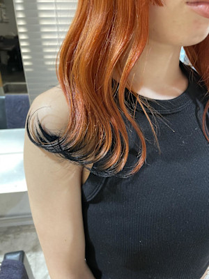 キツネカラー/裾カラー/エンドカラー/ブリーチ