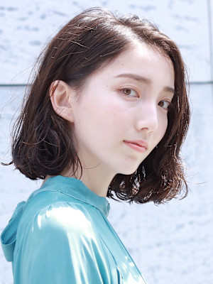 大人ミディアムパーマ