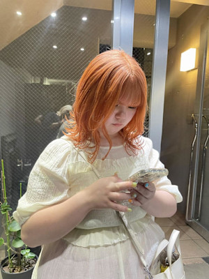 キツネカラー/裾カラー/エンドカラー/ブリーチ