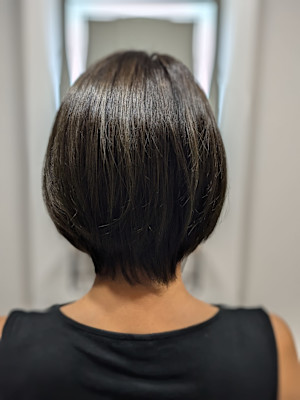 艶髪アクティブショート✕深みカーキ