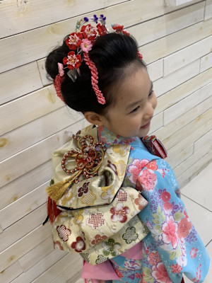 七五三×日本髪