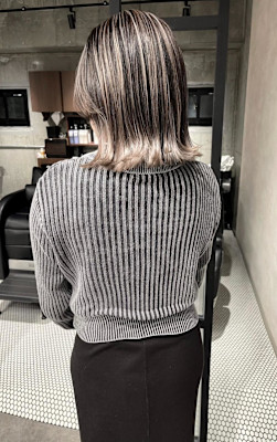 ★プラチナシルバーベージュ系バレイヤージュ★