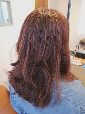 カシスパープル×ハイライト