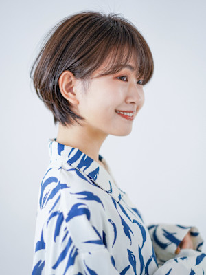 大人丸みショート