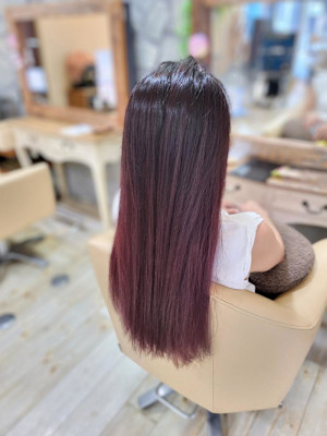 ピンク×グラデーション☆