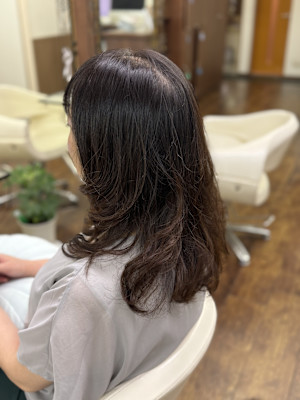 髪質改善×カラー