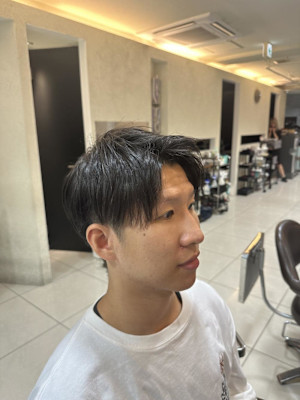 20代30代40代メンズアップバング清潔感爽やかビジカジ