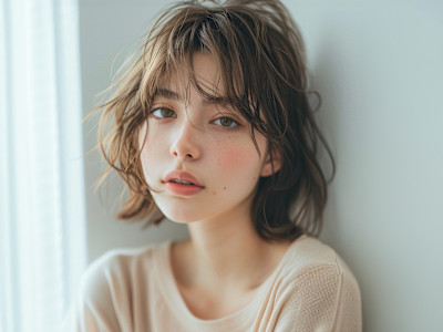 韓国風レイヤーボブ♪