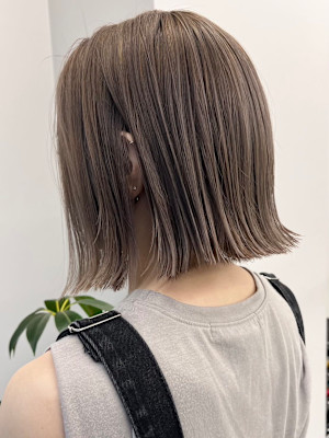 切りっぱなしボブ♪