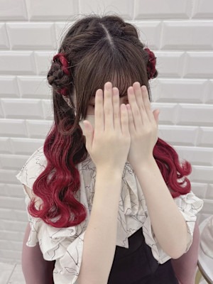 インナーが映えるひつじヘア＊まゆ