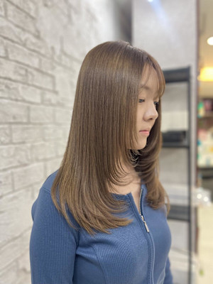 20代30代大人可愛いベージュミルクティー