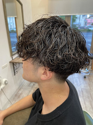 波巻きパーマ/ツイストスパイラル/メンズカット