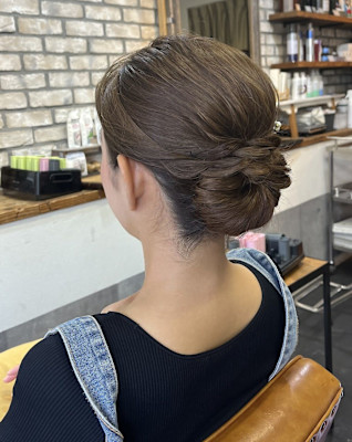 和装アップヘア