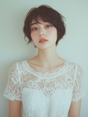 【MICHI 富田店　杉本 郁美】 ショートボブ 髪質改善 