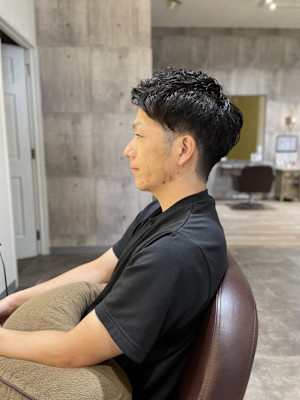 ぺたんこ解消パーマ