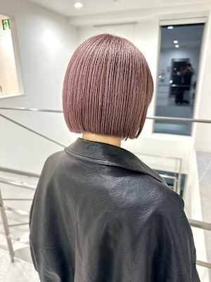 ダブルカラー/ブリーチ有/ブリーチ無/透明感/グレージュ