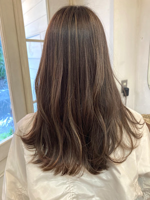 うる艶髪大人可愛い透明感ココアベージュ20代30代赤羽美容室