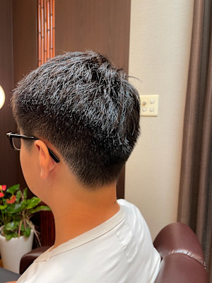 メンズビジネスショートスタイル