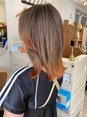 赤羽裾カラーエンドカラー人気美容室