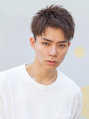 【小久保style】韓国マッシュニュアンスパーマグレーベージ