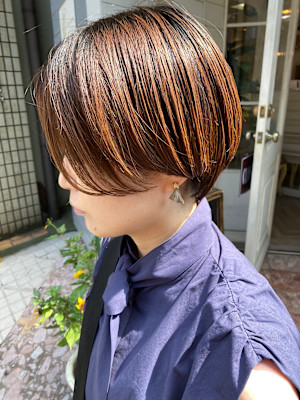 赤羽ショートスタイル2024人気カラー