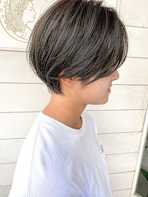 赤羽駅近美容室ショートカット2024人気カラー