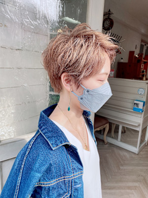 CHAINON赤羽店ベリーショートハイトーン