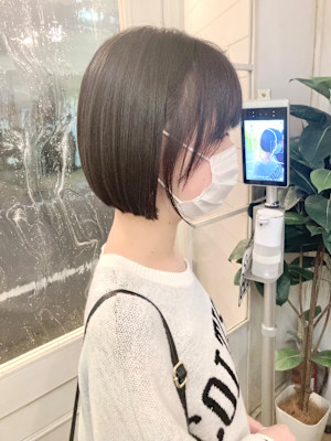 ボブカット艶イルミナカラー2024おすすめ