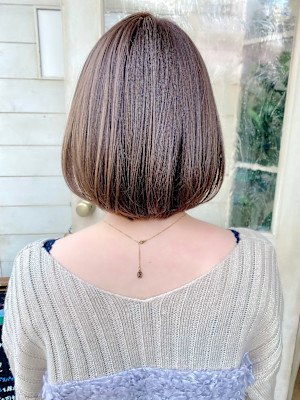 大人可愛CHAINON赤羽丸みボブショート2024人気カラー