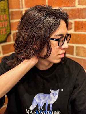 ハーフカールロング