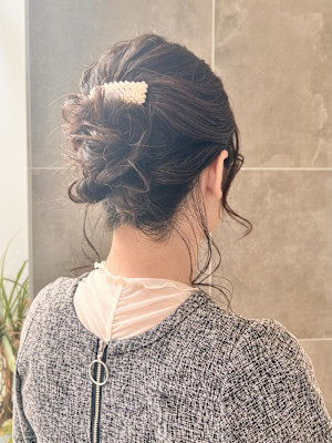 結婚式ヘアアレンジ