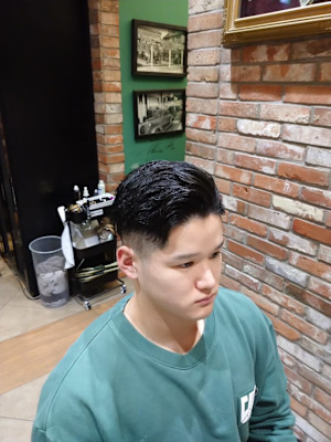 73ツーブロックフェード