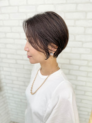 40代50代オススメショートボブ