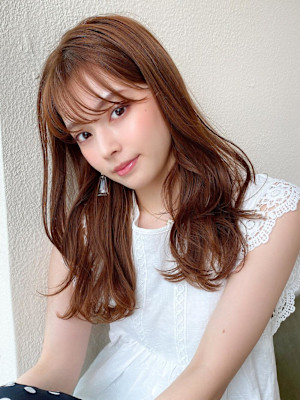 30代/40代/レイヤーカット/前髪/イメチェン/韓国ヘア