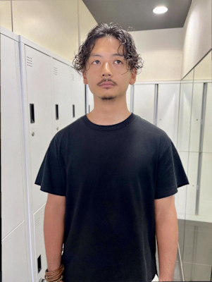 【老沼】メンズスパイラルパーマ