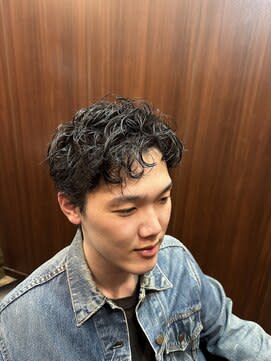 刈り上げないショートパーマ