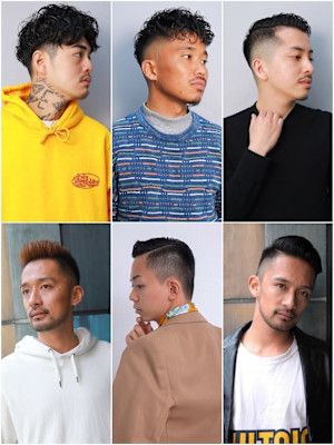 スキンフェード　フェードカット　フェードパーマ