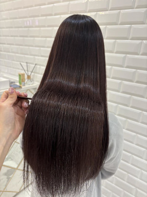 ブリーチなしラベンダーピンク＊まゆ