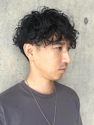 《BEAT S　MEN'S　STYLE》スパイラルパーマ