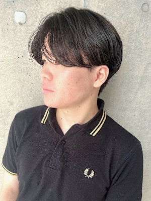 《BEAT S　MEN'S　STYLE》センターパート