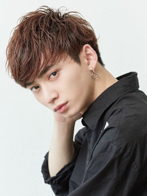 無造作ショートマッシュ