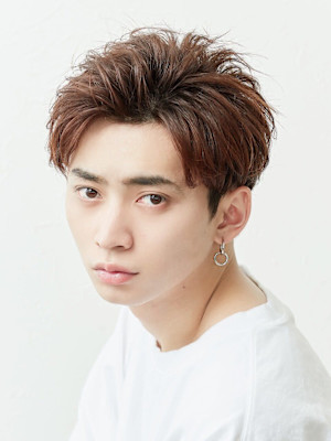 アップバンクショート×ツーブロック