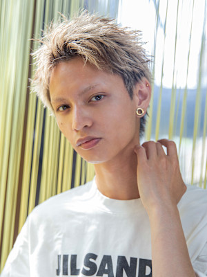 【小久保style】韓国マッシュニュアンスパーマグレーカラー