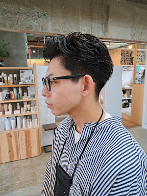 大人メンズパーマスタイル