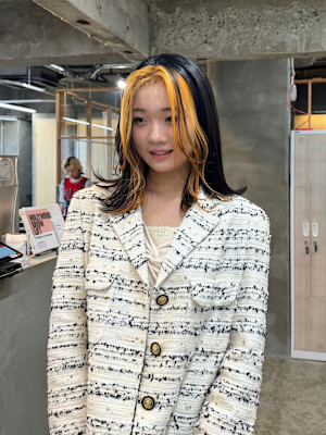 オレンジフェイスフレーミング