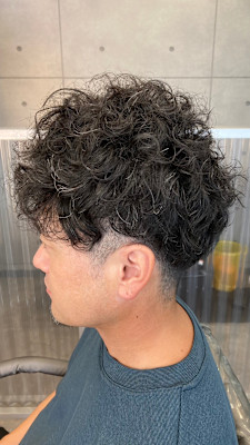 スパイラルパーマ