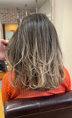 バレイヤージュ/エアータッチ