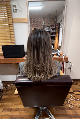 バレイヤージュ/エアータッチ