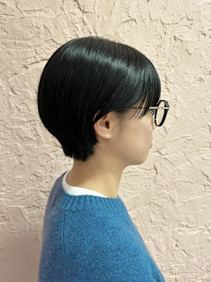 マッシュショート/丸みショート